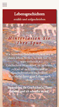 Mobile Screenshot of mein-leben-aufgeschrieben.de